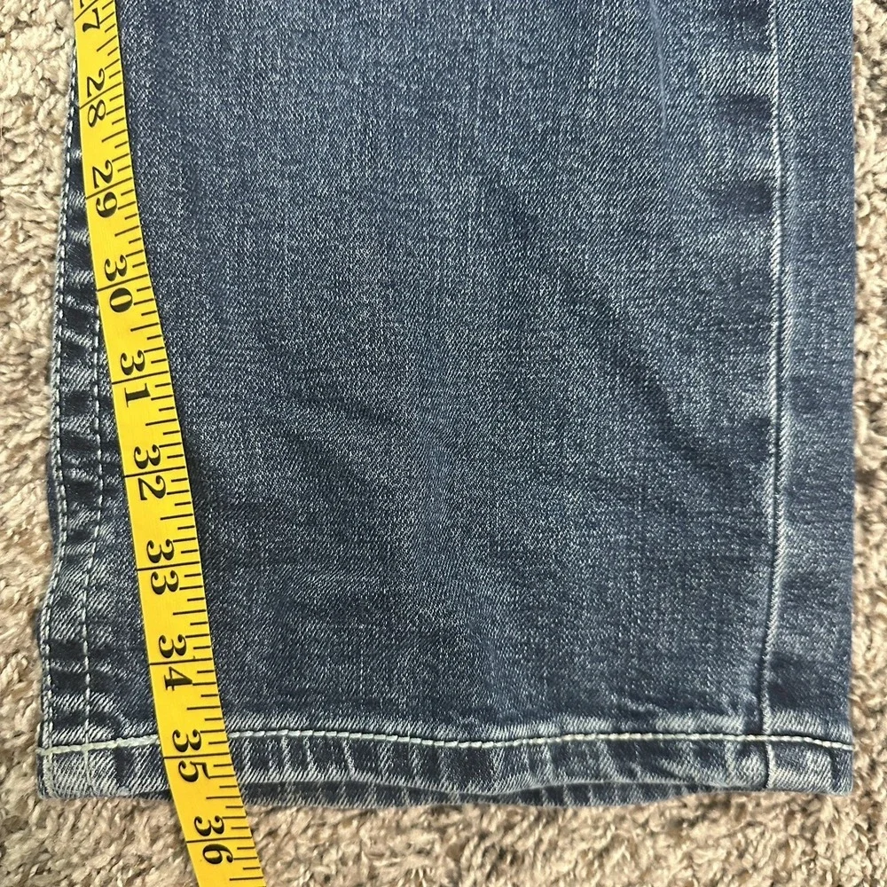 Ariat M7 Jeans Slim Fit Wesley Straight Leg 38x36 Dark Denim Cowboy Workwear
